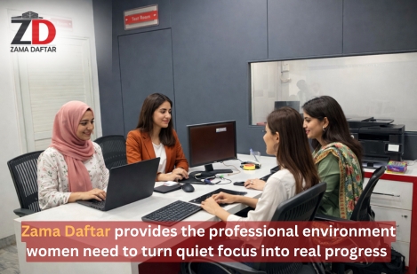 Coworking spaces for women entrepreneurs in Pakistan offering a safe and professional work environment