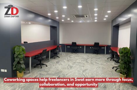 Coworking space in Swat helping freelancers increase focus, collaboration, and earnings.